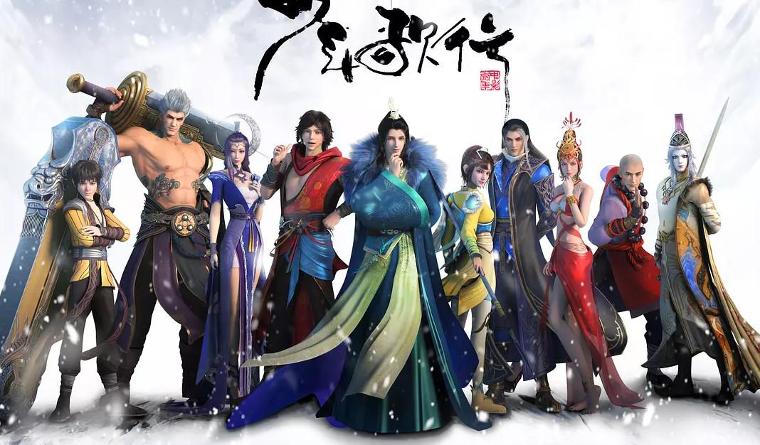 【動漫技術】少年歌行動漫女神，你最喜歡哪個角色