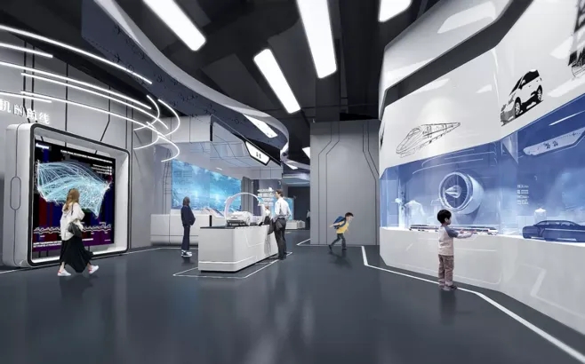 展廳設計 ， 展廳 ， 鑫時空