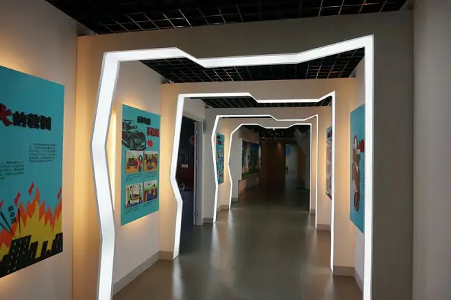 展廳設(shè)計(jì) ，展廳 ，鑫時(shí)空